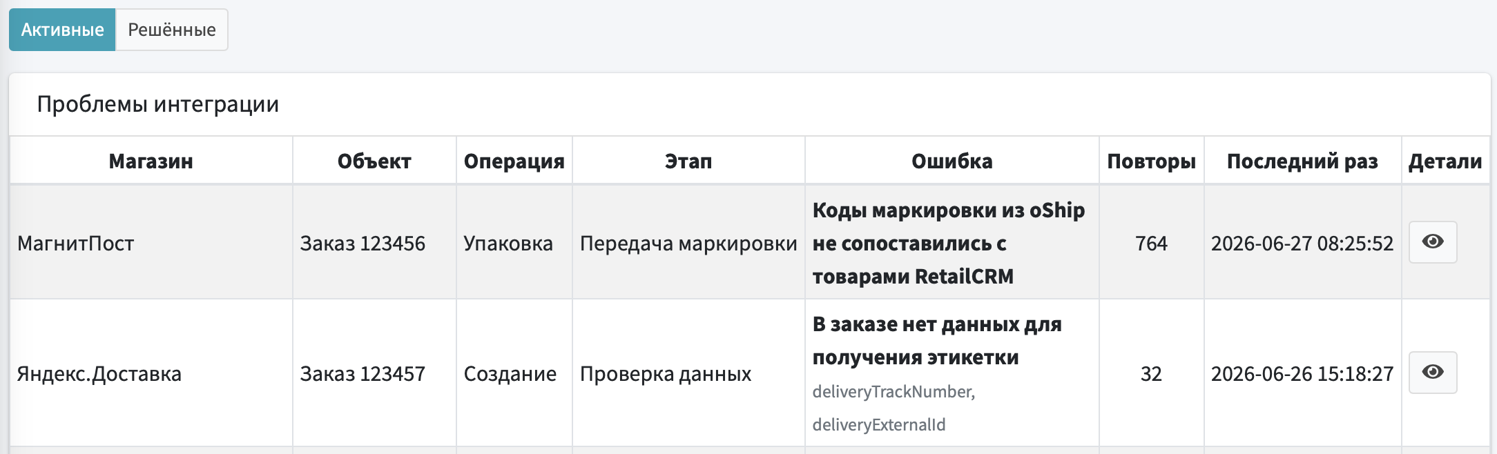 Проблемы интеграции